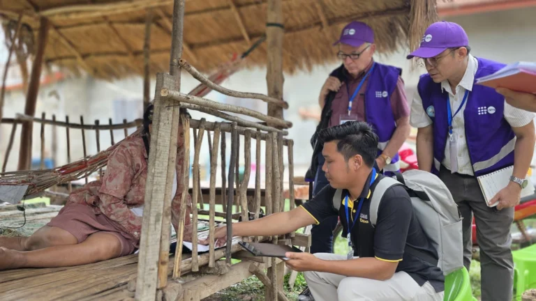 ນັກສັງເກດການເຂົ້າຮ່ວມຕິດຕາມ ການສຳຫຼວດພົນລະເມືອງ ແລະ ທີ່ຢູ່ອາໄສ ທົ່ວປະເທດ ຄັ້ງທີ V ປີ 2025